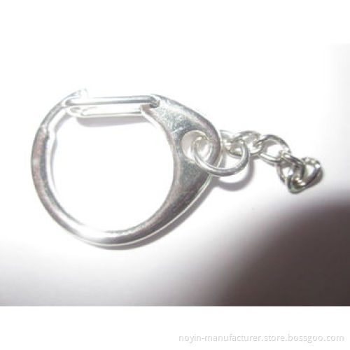 Snap hooks with alloy material, nickle color/competitive price direct from factory/shortest deliver